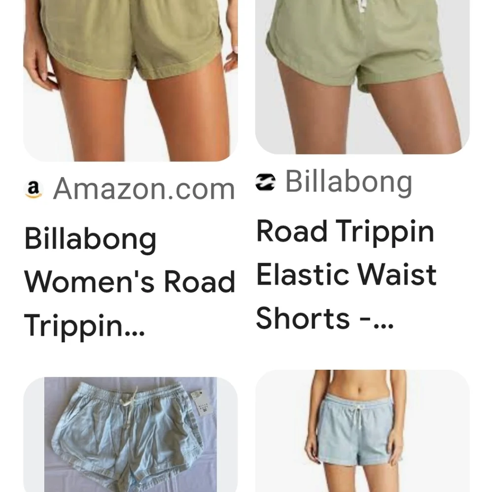 Billabong Road Trippin Aqua Blue Women's Shorts S - Picture 8 of 8